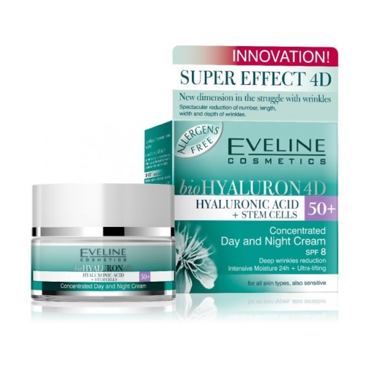 Eveline Biohyaluronic 4D Crème Concentrée Jour et Nuit 50+ 50 ml