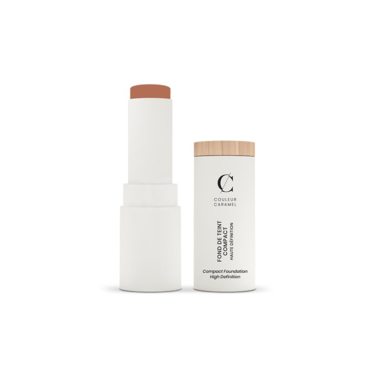 Couleur Caramel Fondotinda Compatto Compact 15 Beige Foncé 16g