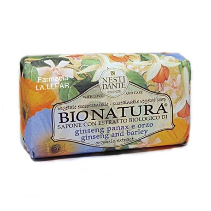 Nesti Dante Bio Natura Ginseng Et Orge Savon 250g