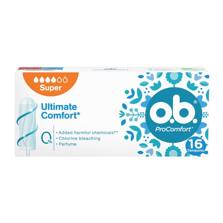 OB Pro Comfort Pad Super 16 Unités