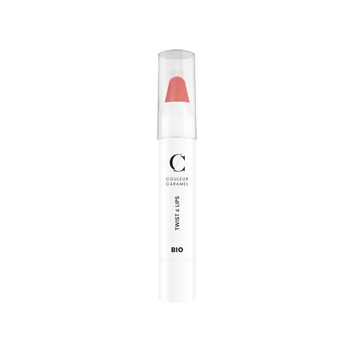 Couleur Caramel Rouge à Lèvres Twist And Lips 406 Rose Clair Nacré