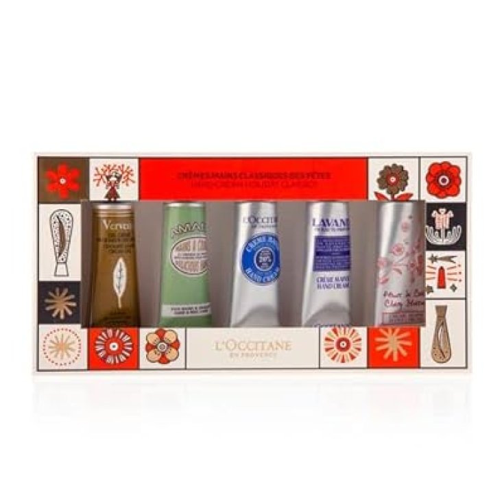 Lot de 5 crèmes pour les mains Loccitane 2018