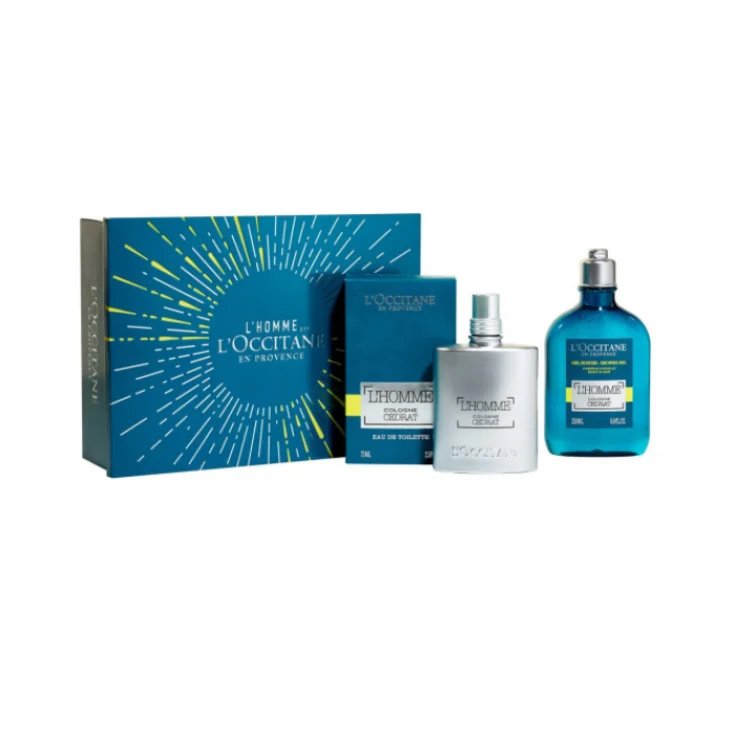 Loccitane Cedrat Eau De Toilette Vaporisateur 75 ml Coffret 2 Parties 2018