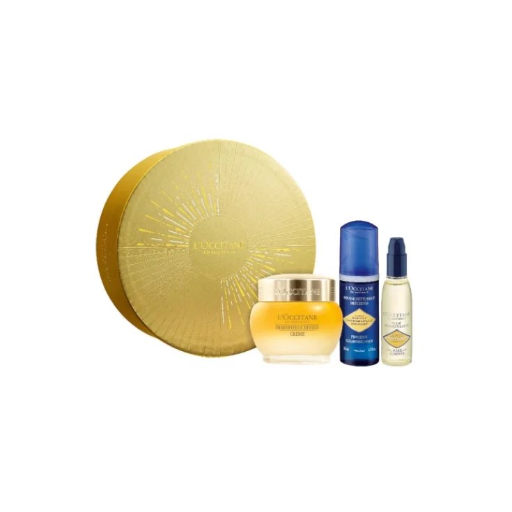 Loccitane Crème Divine Immortelle 50ml Coffret 3 Pièces 2018