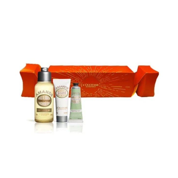 Loccitane Amande Huile de Douche 35 ml Coffret 3 Pièces 2018