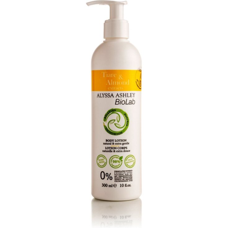 Alyssa Ashley Biolab Lait Corps Tiaré Et Amande 300 ml