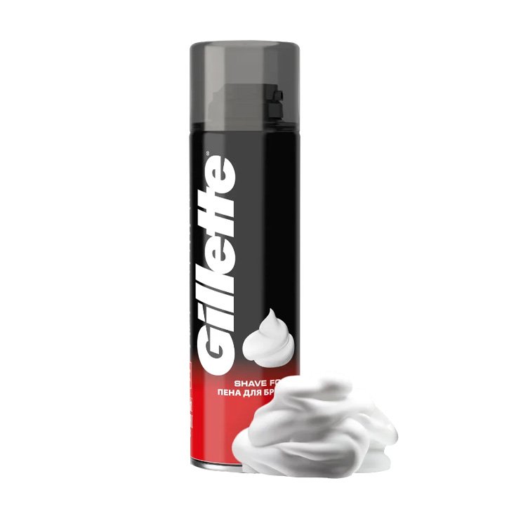 Gillette Mousse à raser classique 200 ml Gillette Mousse à raser classique 200 ml