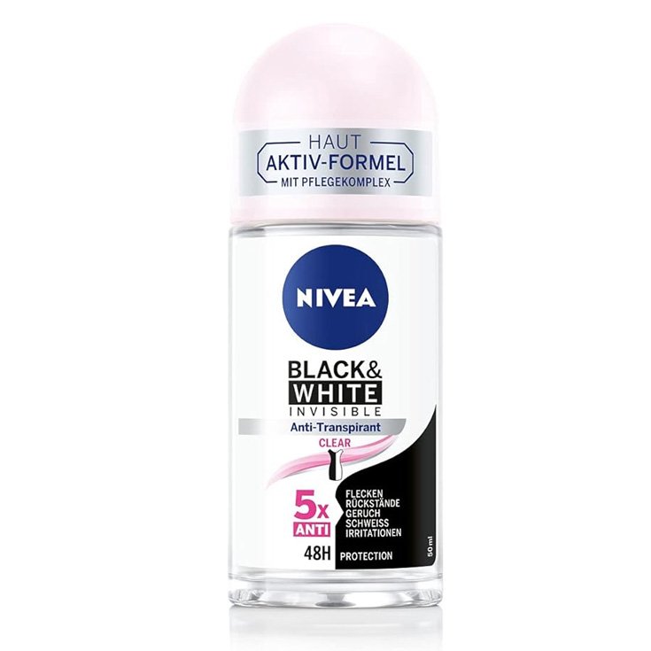 Nivea Invisible Clear Roll On 50 ml