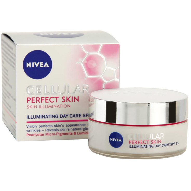 Nivea Cellular Perfect Skin Randiant Crème de Jour Spf15 50 ml