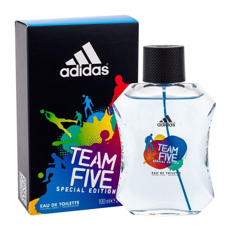 Adidas Team Five Eau De Toilette Vaporisateur 100ml