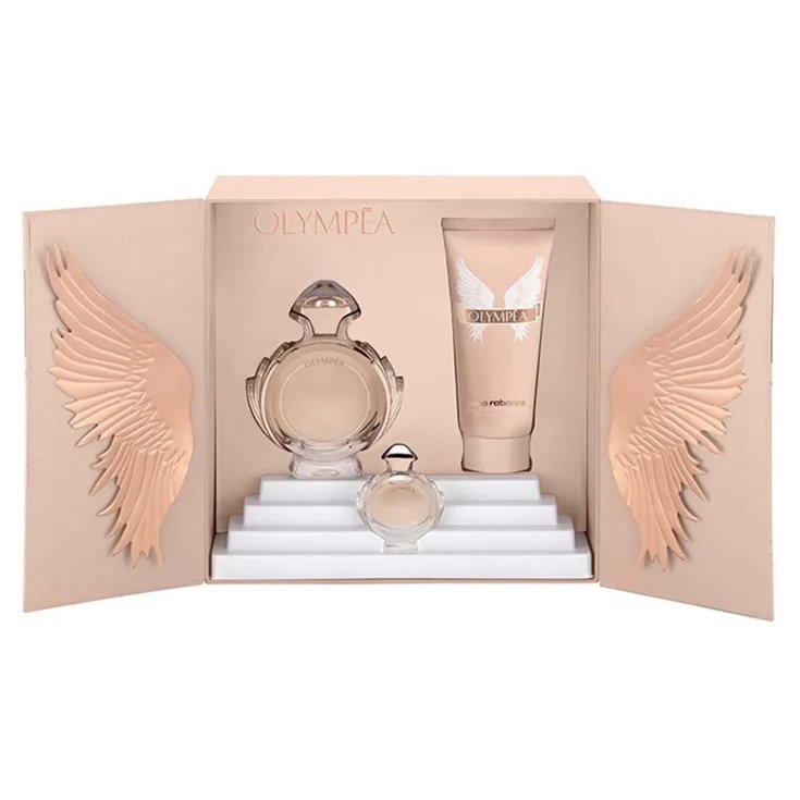 Paco Rabanne Olympea Eau De Parfum Vaporisateur 50 ml Coffret 3 Parties 2017