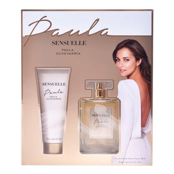 Paula Echevarria Sensuelle Eau De Toilette Vaporisateur 100 ml Coffret 2 Parties 2017