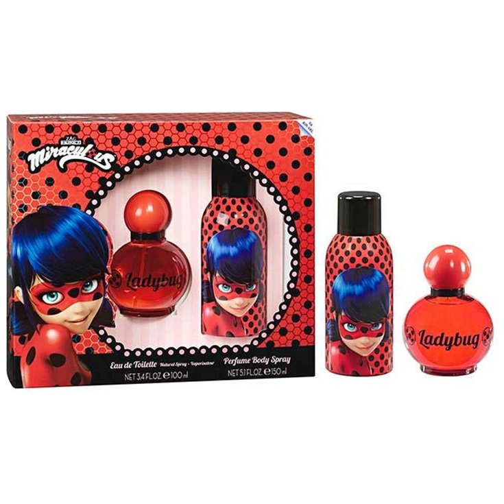 Cartoon Ladybug Estuche 100 ml Vaporizador + Parfum Body Spray 150 ml Set 2 Pièces 2018