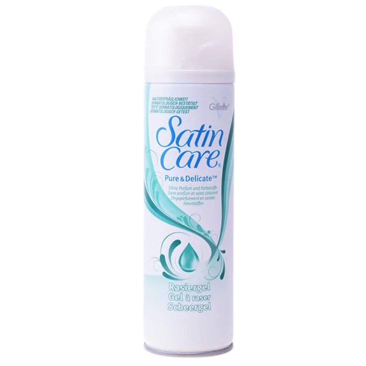 Gillette Satin Care Gel Dépilatoire Pur Et Délicat 200 ml
