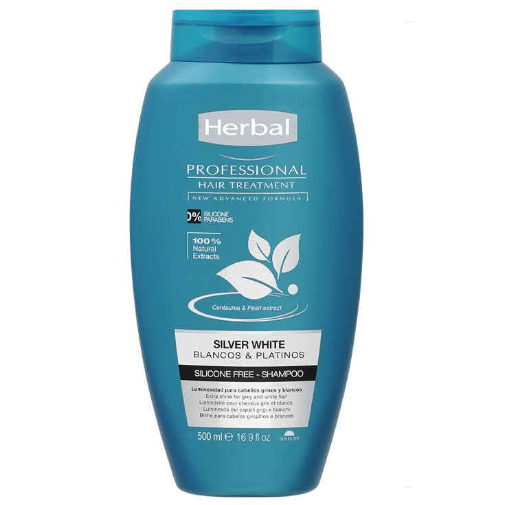 Herbal Hispania Shampooing Blanc d'Argent 500ml