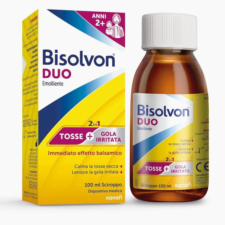 Bisolvon Duo Sirop Émollient 100 ml