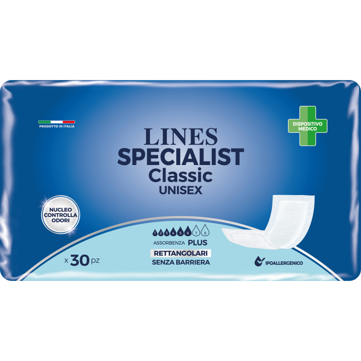 Lines Specialist Classic Rectangulaire PLUS Sans Barrière 30 Pièces