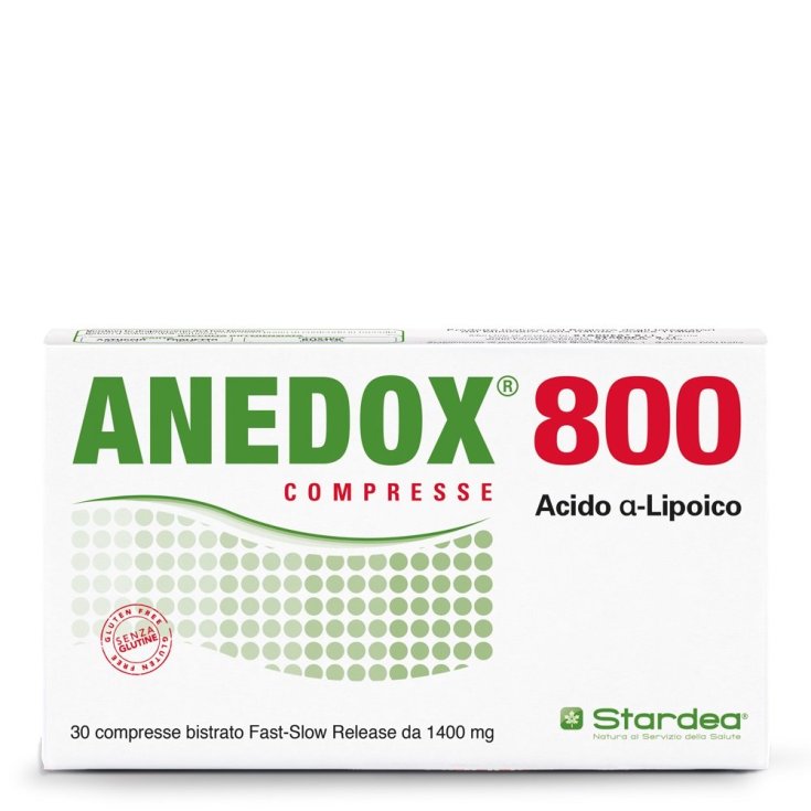 Anedox 800 Complément Alimentaire Sans Gluten 30 Comprimés