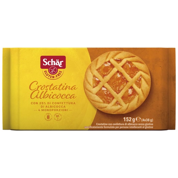 Schar Tarte Abricot Sans Gluten 4 Pièces