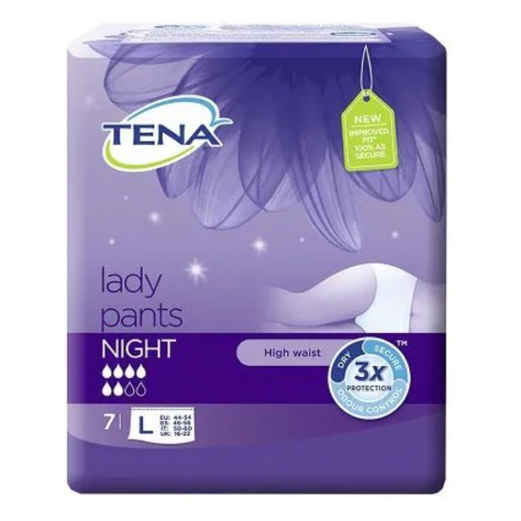 Tena Lady Pantalon Nuit L 7 Pièces