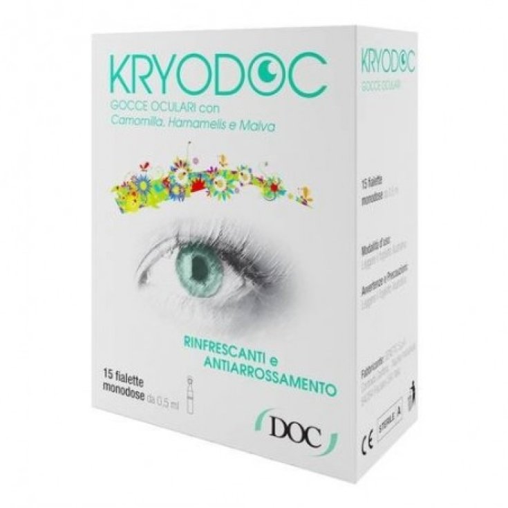 Kryodoc Collyre 15 Ampoules Unidoses