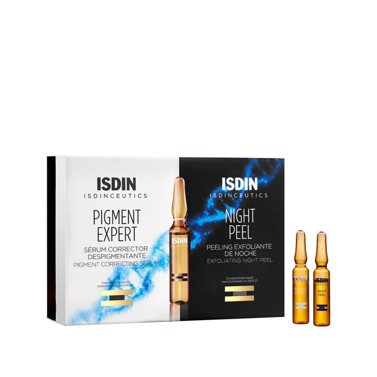 Isdin Isdinceutics Pigment Expert + Night Peel 10 + 10 Ampoules x 2 ml