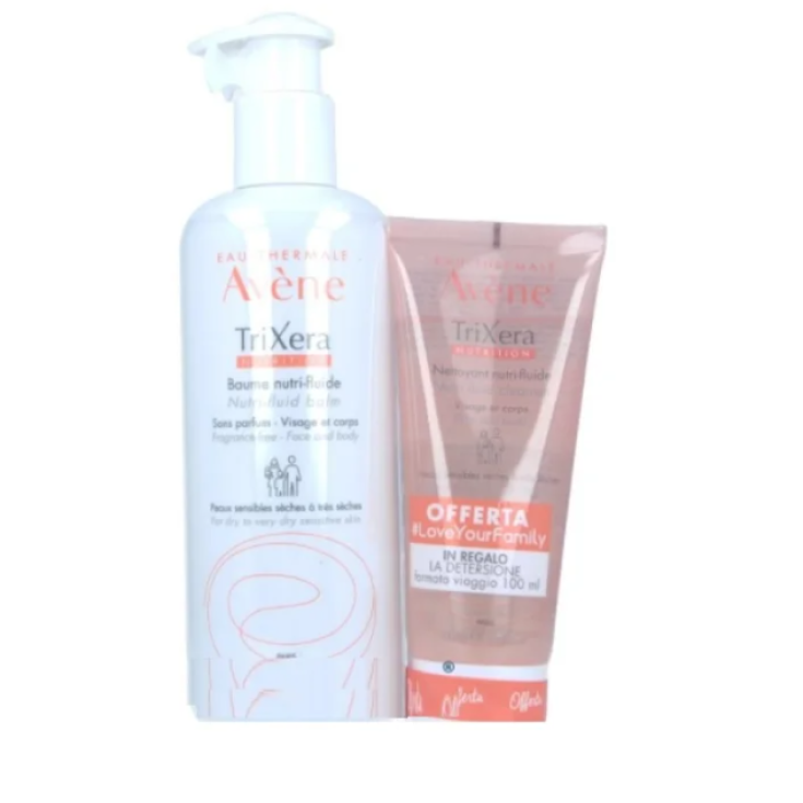 TriXera Nutrition Avène Après-Shampoing Nutri-Fluide 400 ml + Cadeau Offert