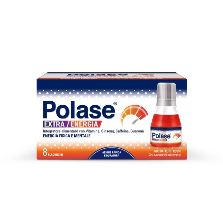 Polase Extra Energia Complément Alimentaire 8 Ampoules