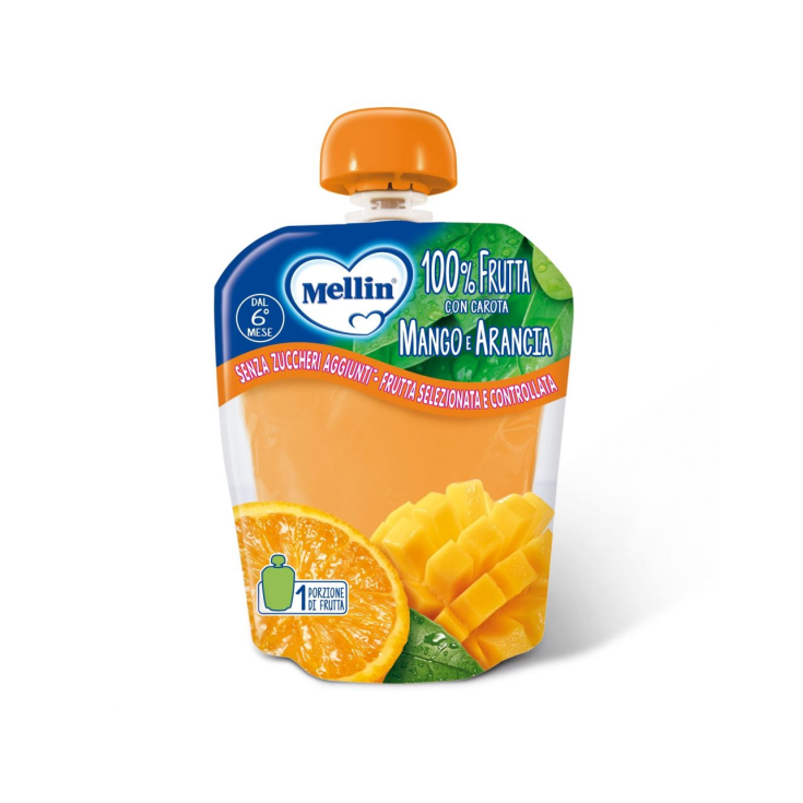 Snack 100% Mangue Orange Mellin 90g