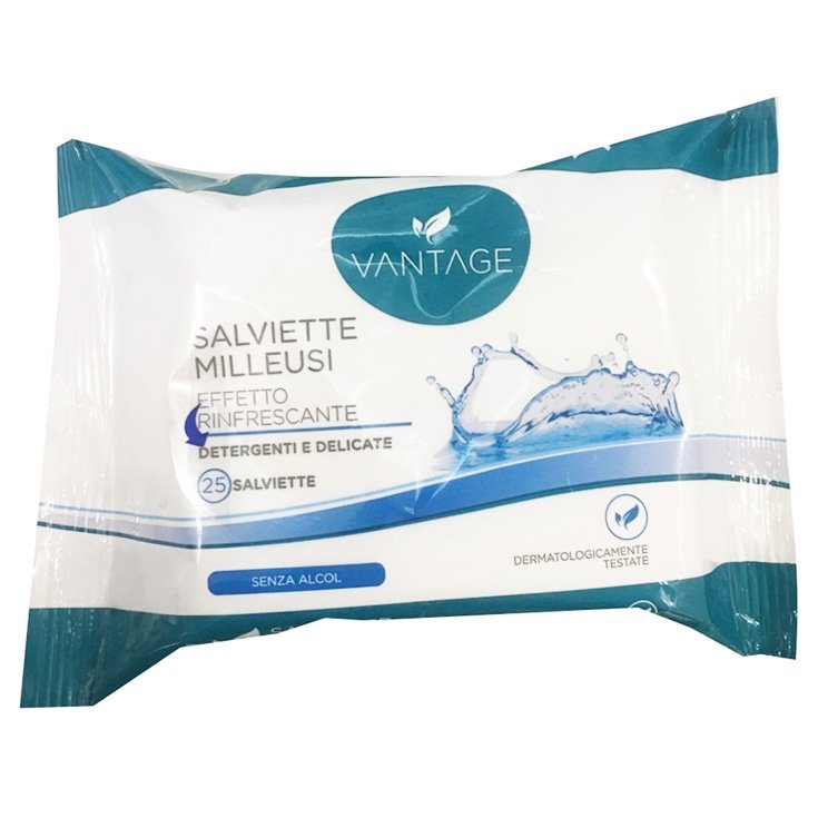 VANTAGE LINGETTES MULTI-USAGE 25PZ