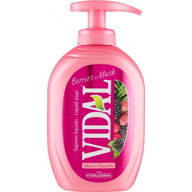 Vidal Savon Liquide Mûre Et Musc 300 ml