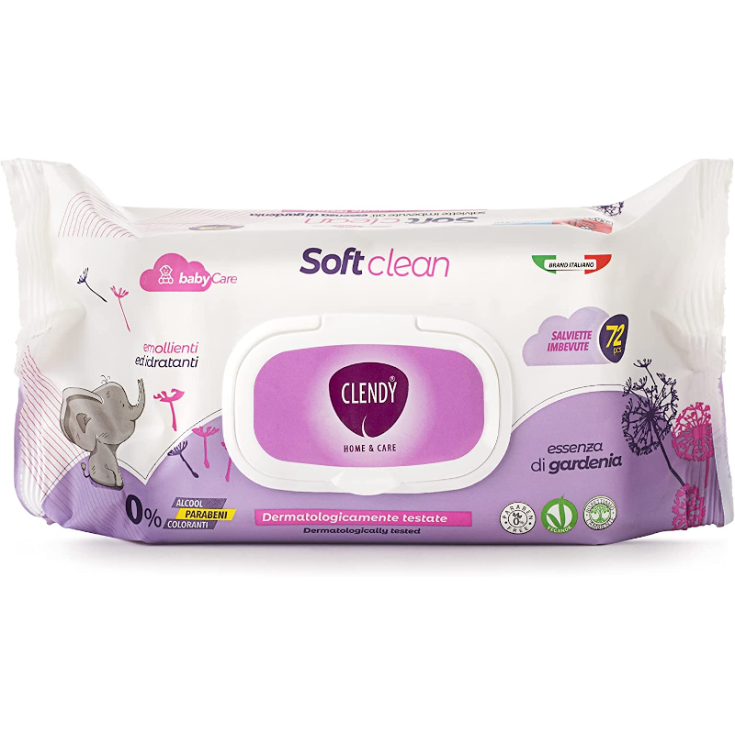 CLENDY SALV BÉBÉ GARDENIA 72 PCS