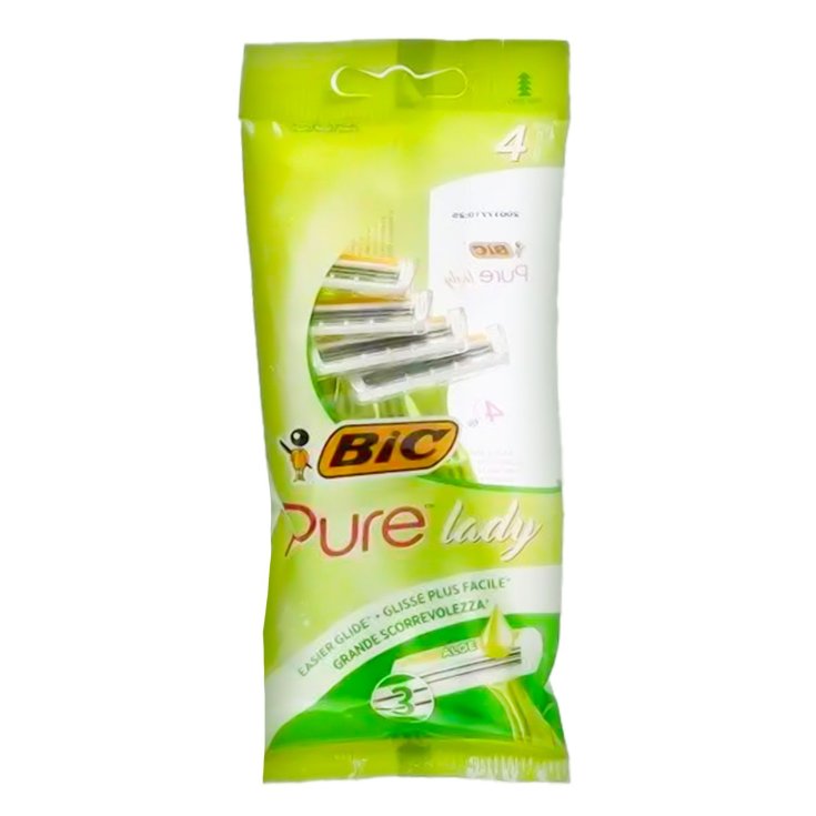 BIC RAZOR 3 PURE LADY X4