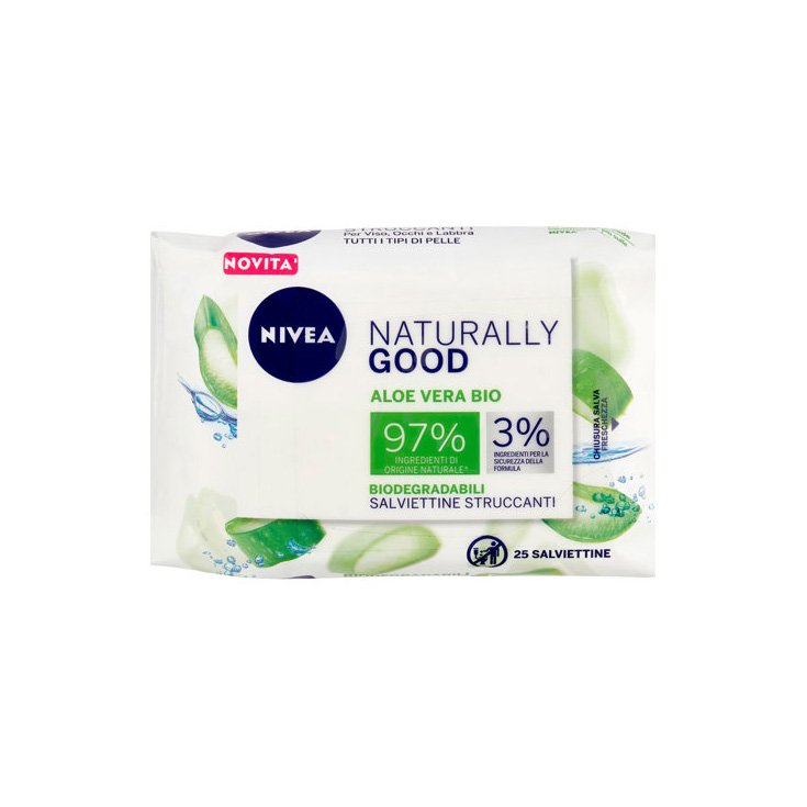 NIVEA N/GOOD LINGETTE BIO X 25 P