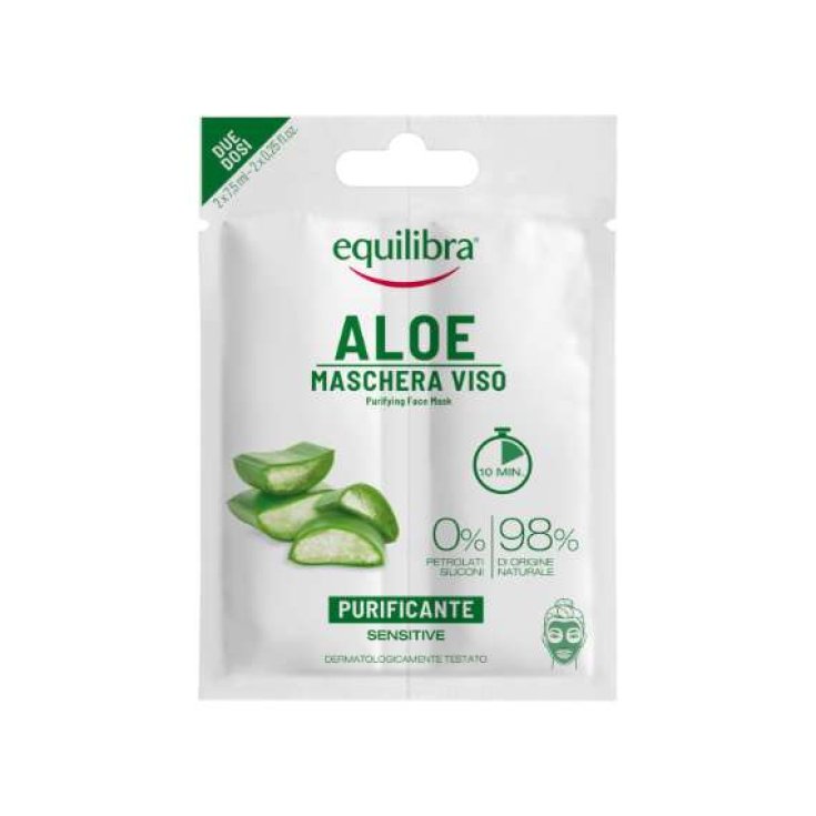 MASQUE EQUILIBRA ALOE M/DOSE 2X7.5 M