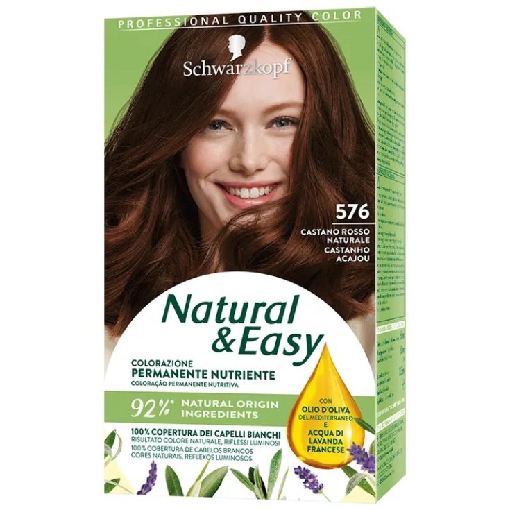 NATUREL & FACILE 576 ROUGE MARRON N