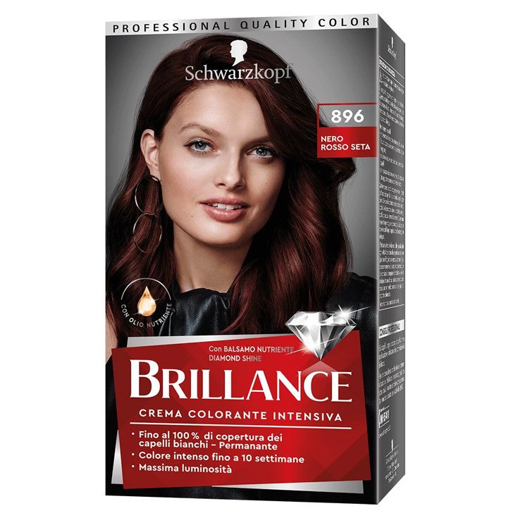 BRILLANCE 896 NOIR ROUGE SOIE
