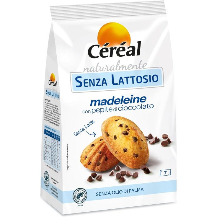 Madeleine De Céréales Aux Pépites De Chocolat Sans Gluten Sans Lactose 210g