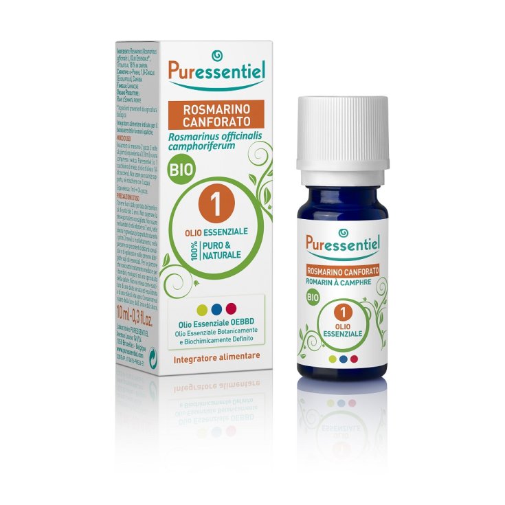 Puressental Romarin Camphre Huile Essentielle Bio 10 ml