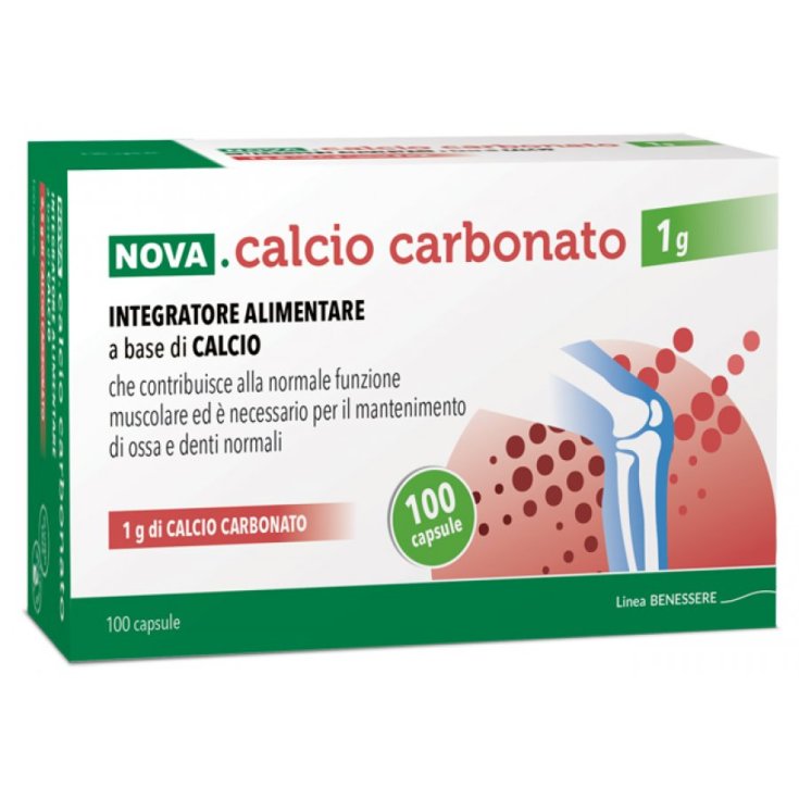 Complément Alimentaire Carbonate de Calcium 100 Gélules