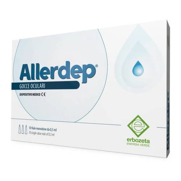 Allerdep Collyre 10 Ampoules 0,5 ml