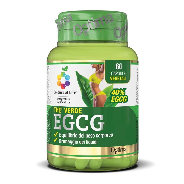 Thé Vert EGCG Colors Of Life® Optima Naturals 60 Gélules