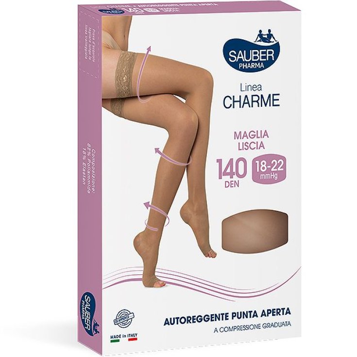 Noir Sauber Hold Ups 140 Den Open Toe 1 Paire