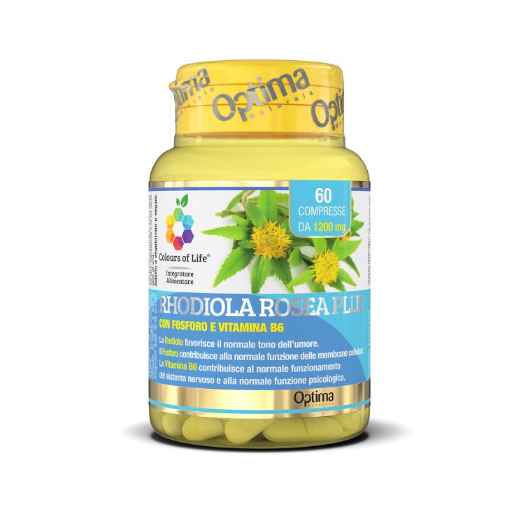 Rhodiola Roseae Plus Colors Of Life® Optima Naturals 60 Comprimés