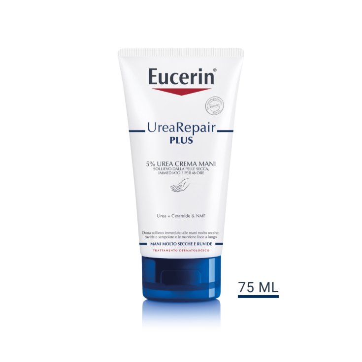 UreaRepair Plus 5% Urée Eucerin Crème Mains 75 ml