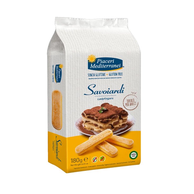 Piaceri Mediterranei Savoiardi Sans Gluten 180g