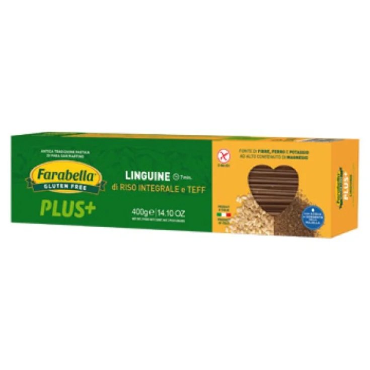 Farabella Plus + Linguine de Riz Intégral et Teff 400g