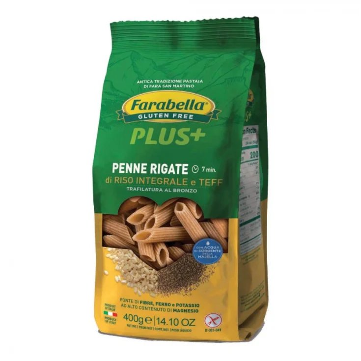 Farabella Plus + Penne Riz Brun et Teff 400g