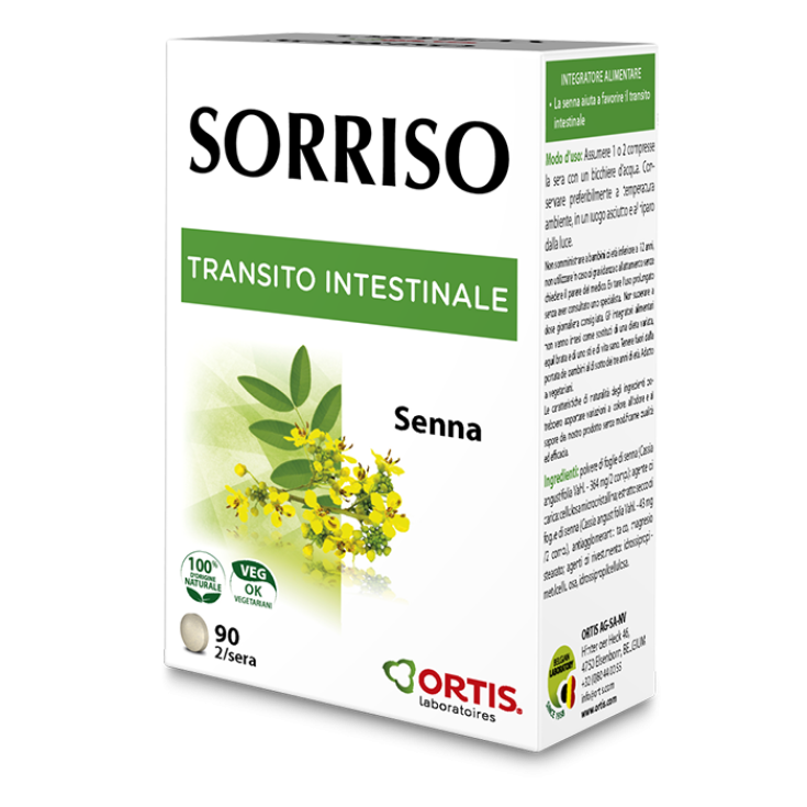 Ortis Sorriso Transit Intestinal 90 Comprimés