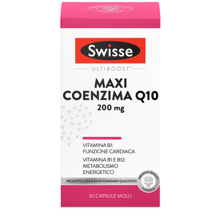 Swisse Maxi Coenzyme Q10 Complément Alimentaire 30 Gélules